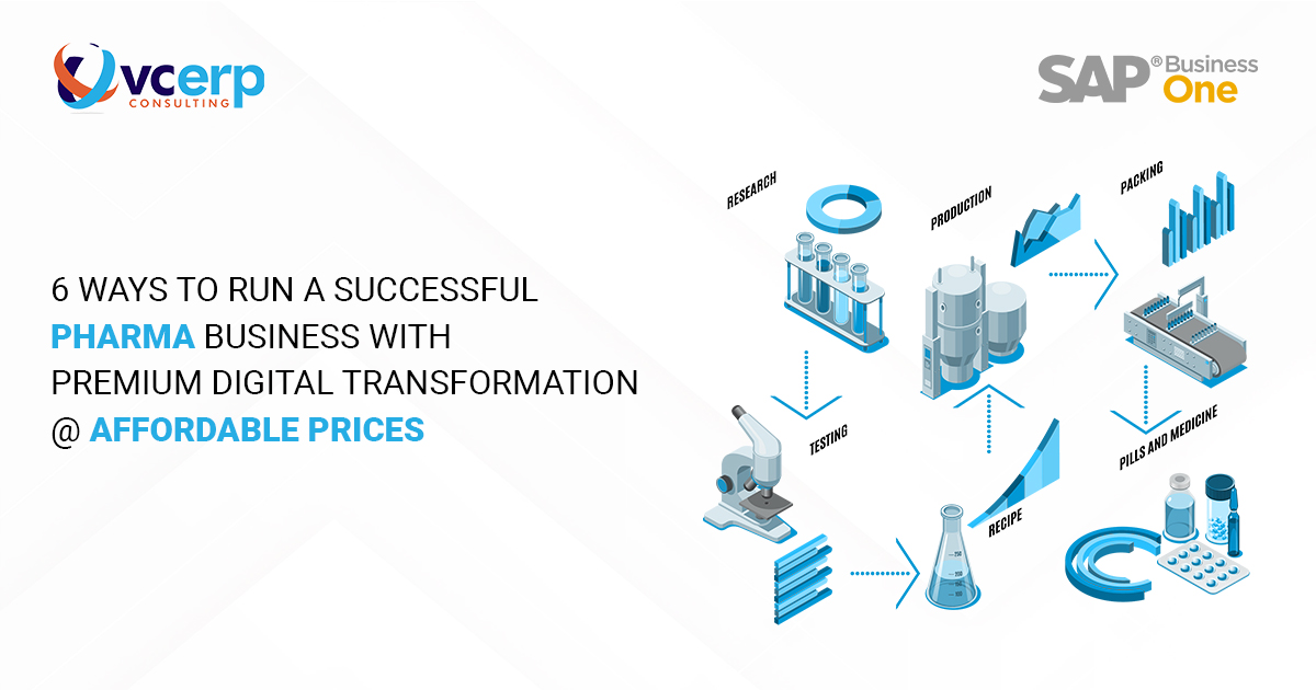 6 Ways to Run a Successful Pharma Business with Premium Digital Transformation at Affordable Prices