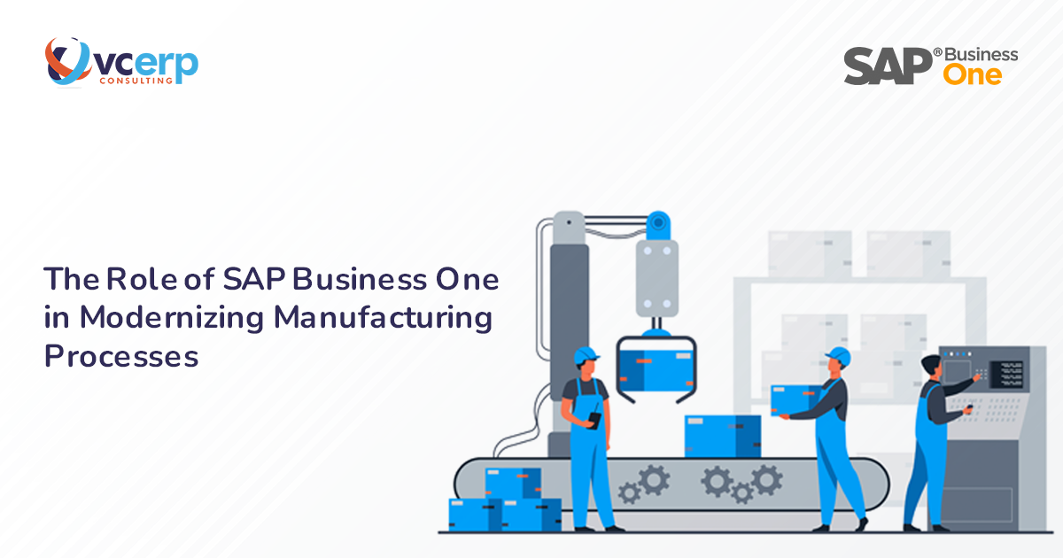 The Role of SAP Business One Kisumu in Modernizing Manufacturing Company Operations