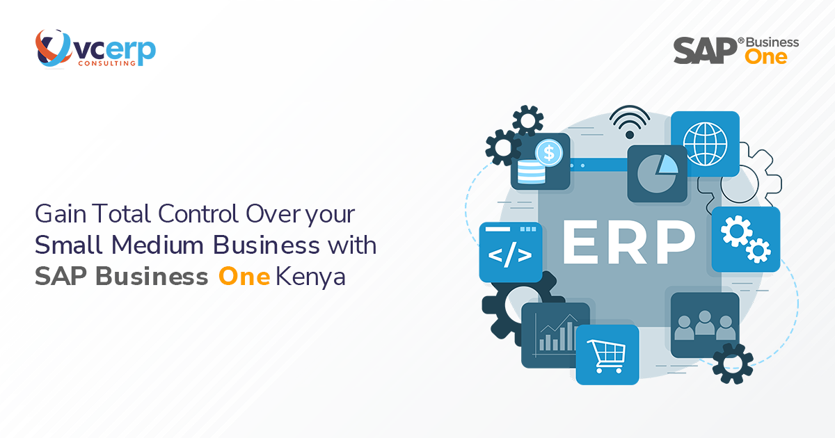 Gain Total Control Over your Small Medium Business with SAP Business One East Africa ERP